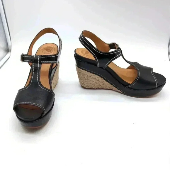 Nurture by Lamaze Shoes - Nurture Mambo Espadrilles Sandals Navy Blue rope sole sz 9 NWOT